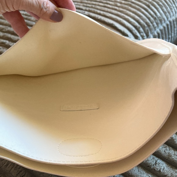 ah-dorned NYC Vegan Classic Messenger Handbag Large White ⭐️ NWT ⭐️ UNUSED 🎁 - Picture 6 of 14